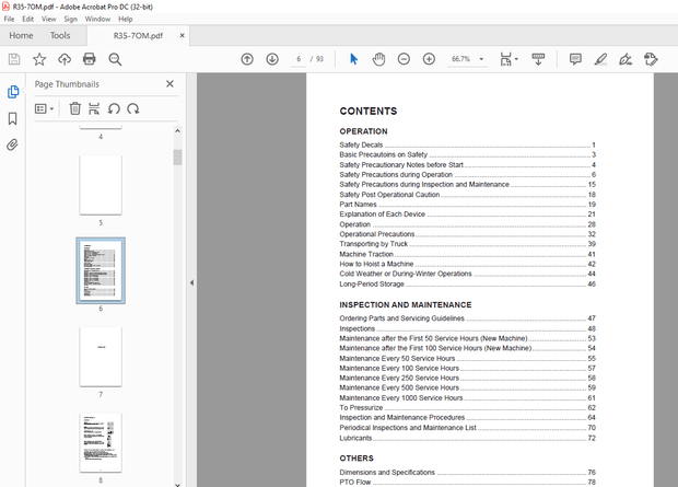 Hyundai Rolex R75-7 Mini Excavator Operator’s Manual – PDF DOWNLOAD