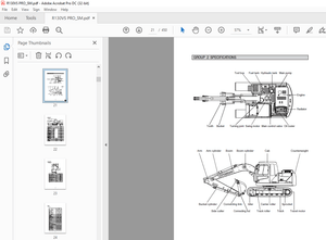 Hyundai R130VS PRO Crawler Excavator Service Manual 2023 - PDF