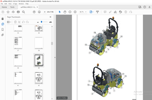 AMMANN ARX 23.1 ARX 26.1 RODILLO DE TÁNDEM MANUAL DE MANEJO - PDF