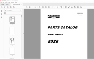 KCM 80Z6 Cummins QSB6.7 Engine Wheel Loader Parts Manual - PDF DOWNLOAD
