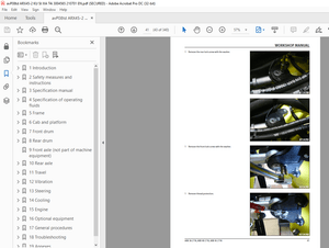 Ammann ARX 36-2 ARX 40-2 ARX 45-2 Tandem Roller Workshop Manual PDF