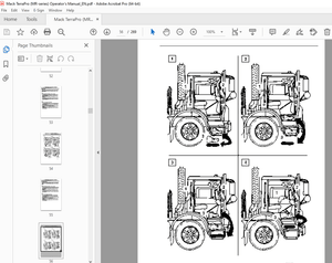 Mack Truck TerraPro Series (MRU Series) Operator&#x27;s Manual 21394655 - PDF DOWNLOAD