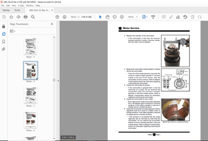 Taylor-Dunn MB-254-02 Operation &amp; Trouble Shooting Parts Manual S.NO 165448 - PDF DOWNLOAD