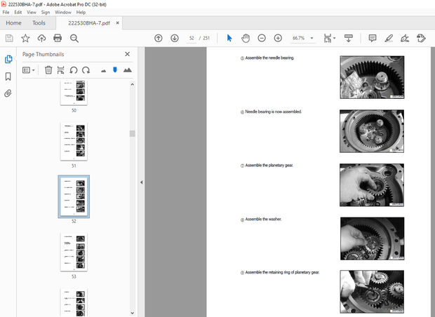 Hyundai Forklift 22BHA-7 25BHA-7 30BHA-7 Service Manual – PDF DOWNLOAD