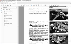 Gleaner NA Harvesting 9250 DynaFlex Draper Header Service Manual 79034308B – PDF DOWNLOAD