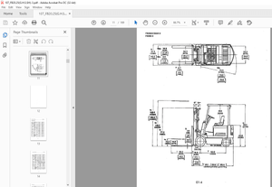 Komatsu FORKLIFT TRUCK FB20/25-3 FB206 25G-3 FB20GH 25GH-3 FB20SH/25SH-3 FB30S-3 Shop Manual PDF