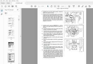 New Holland Tractor Power Shuttle TL75, TL85, TL95 Service Manual