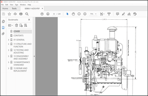 Komatsu 4D130-1 Series Diesel Engine Shop Manual SEBE6114Z00 – PDF DOWNLOAD