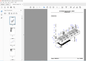 Massey Ferguson MF 8470/8480 TRACTOR(TIER 3)-3906071 Parts Manual - PDF DOWNLOAD