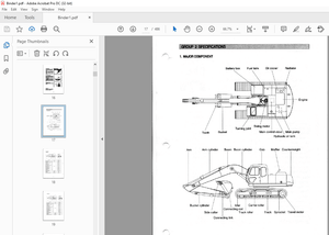 Hyundai R210LC-3 Crawler Type Excavator Service Manual 2023 PDF