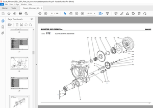 Ducati Monster 900 CROMO 2001 Parts Manual PN 91511151A - PDF DOWNLOAD