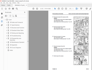 Komatsu HYDRAULIC EXCAVATOR PC2000-11 RSERVICE REPAIR WORKSHOP MANUAL SEN06823-07 PDF