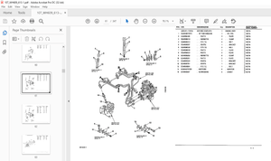 Komatsu FORKLIFT WH609-1 WH613-1 Telescopic Handler Parts Manual - PDF DOWNLOAD