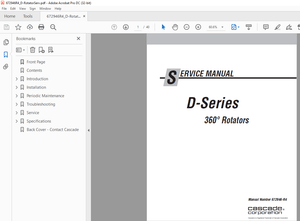 Cascade D-Series 360° Rotators Service Manual 672946-R4 - PDF DOWNLOAD