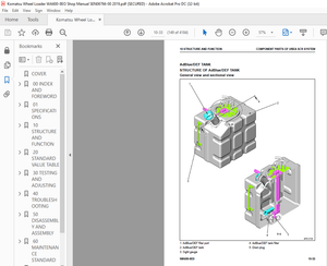 Komatsu WA600-8E0 Wheel Loader Shop Manual SEN06766-00 – PDF DOWNLOAD