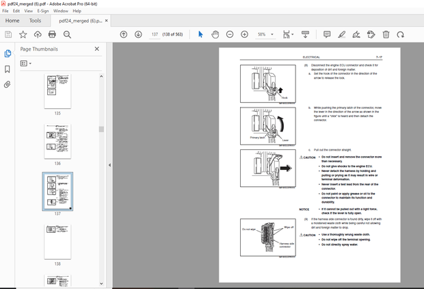 Kawasaki E13C-VVDIESEL(General Information Engine Diagnosis)Wheel Loaders 90Z7 &amp;92Z7 Shop Manual PDF