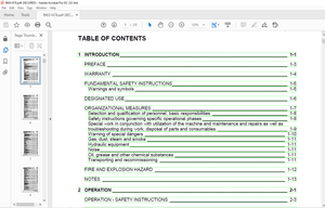 Cat Bucyrus RH 200 Hydraulic Excavator OPERATING INSTRUCTIONS MANUAL BI651478 – PDF DOWNLOAD