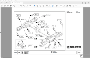 Merlo Forest Tractor 3M350B-V.01 Parts Manual SAV C102A01 – PDF DOWNLOAD