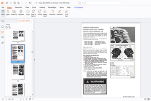Bobcat 863 High Flow Operation &amp; Maintenance Manual - PDF DOWNLOAD