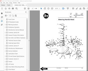 BT Prime-Mover CMX-60 CMX-80 Electric Center Riding Pallet Truck Service Manual - PDF DOWNLOAD