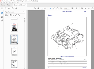 Bendi Landoll AC Series 6 Forklifts Parts Manual F-855-0919 – PDF DOWNLOAD