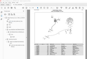 Wacker Neuson 75Z3 Crawler Excavator Parts Manual 1000182731 - PDF DOWNLOAD