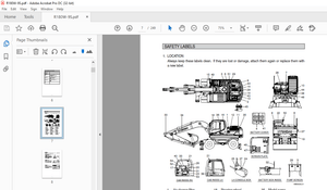 Hyundai R180W-9S Wheel Excavator Operator’s Manual 2023 – PDF DOWNLOAD