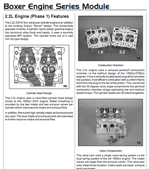 Subaru Boxer Engine Service Repair Manual – DOWNLOAD