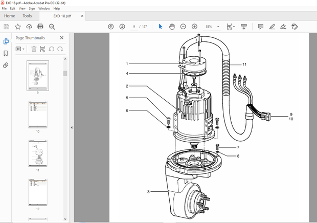STILL STED Forklift EXD 18 Two level high-lift truck Spare Parts List Manual – PDF DOWNLOAD