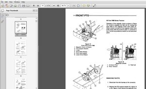 New Holland Ford 1100, 1200, 1300, 1500, 1700, 1900 Tractor Supplement Service Manual (40130040) New