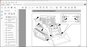 Gehl CTL55 CTL65 CTL75 CTL85 Compact Track Loader Operator’s Manual 917299 – PDF DOWNLOAD