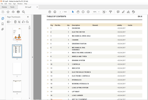 STILL STED Forklift EK-X Spare Parts List Manual – PDF DOWNLOAD