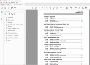 Hyundai Forklift 22/25/30/32B-7 Service Manual 2023 – PDF DOWNLOAD