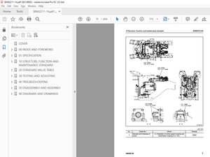 Komatsu Wheel Loader WA600-6R Shop Manual SEN02211-14 - PDF DOWNLOAD
