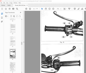 Ducati 900 SD SPORT DESMO DARMAH Use &amp; Maintenance Manual - PDF DOWNLOAD