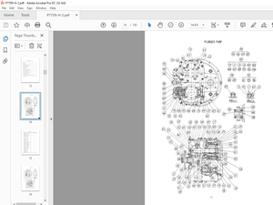 Hitachi UH20 HYDRAULIC COMPONENTS PARTS LIST MANUAL(P7709-H-2) – PDF DOWNLOAD