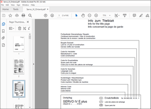 Pottinger Tractor SERVO 3 ON-LAND Spare parts list Manual – PDF DOWNLOAD