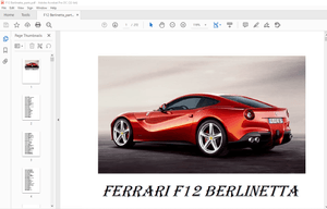 Ferrari F12 Berlinetta Parts Catalog Manual – PDF DOWNLOAD