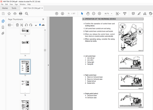 Hyundai HW170A CR Wheeled Excavator Operator’s Manual 2023 – PDF DOWNLOAD