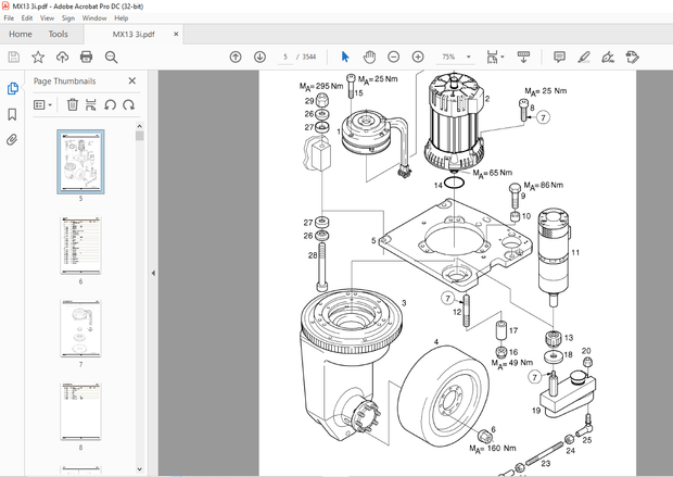 STILL STED Forklift 13-3 I Order picker truck Spare Parts List Manual – PDF DOWNLOAD