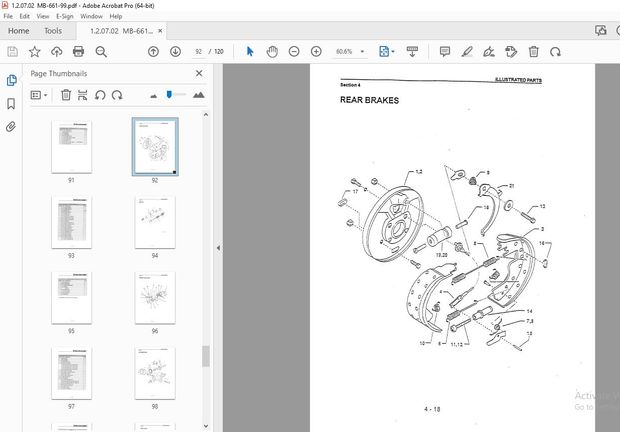 Taylor-Dunn B6-61E Operators &amp; Maintenance Manual S.NO 127659 &amp; up - PDF DOWNLOAD