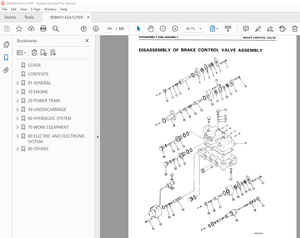 Komatsu D66S-1 Crawler Loader Shop Manual SEBM0142A10 - PDF DOWNLOAD 