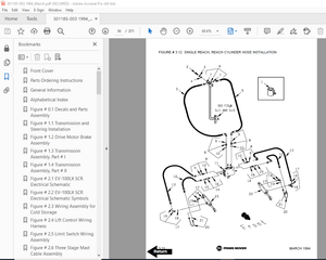 BT Prime-Mover RR-45Z Reach Truck Parts Manual PN 301185-003 - PDF DOWNLOAD