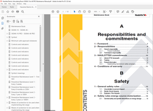 Haulotte Forklift SIGMA 16 – SIGMA 46 Maintenance Manual  – PDF DOWNLOAD