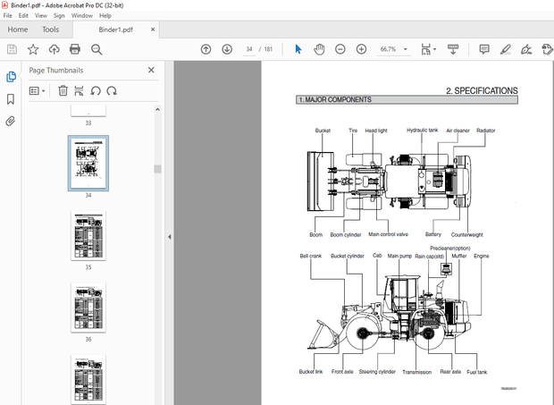 Hyundai HL760-9AW Wheel Loader Operator’s Manual – PDF DOWNLOAD