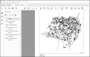 Komatsu 140E-6 Series Engine Shop Manual SEN05641-03 – PDF DOWNLOAD