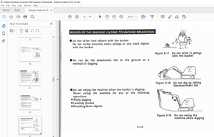 Kobelco SS60 Hydraulic Excavator Operator’s Manual PS00101 – PDF DOWNLOAD
