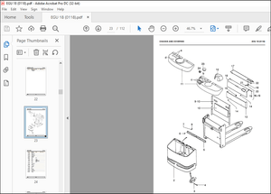 Still EGU 18 Spare Parts List Manual – PDF DOWNLOAD