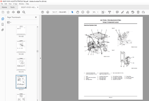 KCM 62Z7/67Z7/67TM7 Wheel Loader ISUZU 4HK1 Engine Shop Manual - PDF DOWNLOAD(Section 4&amp;5)