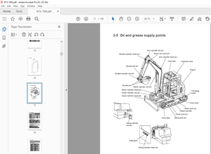 Hyundai R75-7 Mini Excavator Service Manual 2023 SN HY7570001 PDF